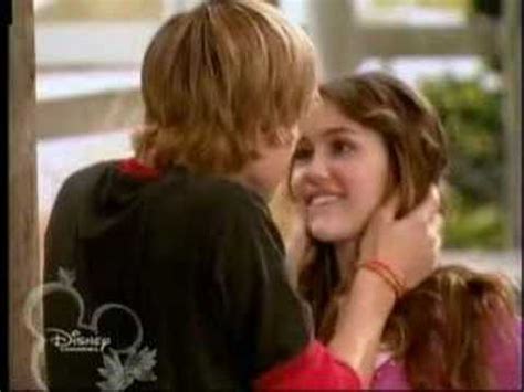 Miley And Jake The Kiss Youtube