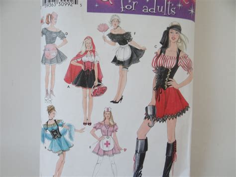 Simplicity 3618 Womans Size 6 8 10 12 Sexy Halloween Costume