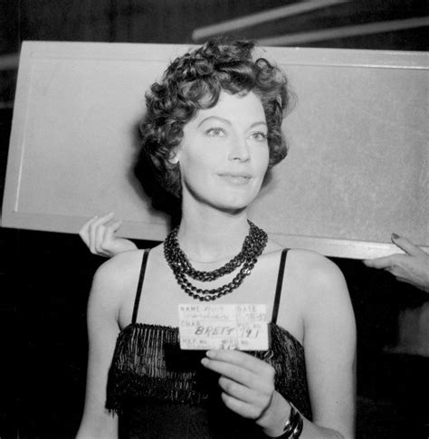 Lady Be Good Ava Gardner In A Hair Test For The Sun Also