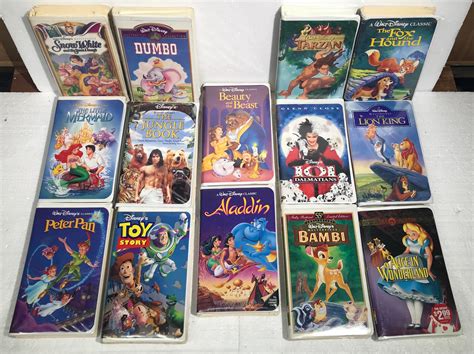 Valuable Vhs Disney Movies