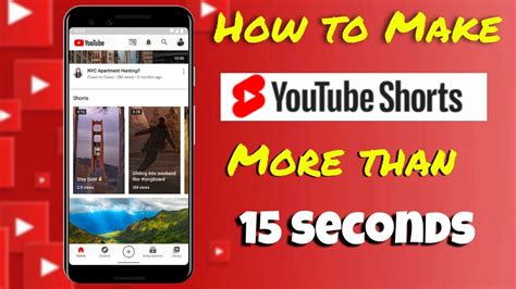 How To Make Shorts More Than Seconds Edit Shorts Video Complete Guide About Youtube