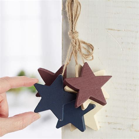 Primitive Americana Wood Star Ornament Americana Decor Home Decor