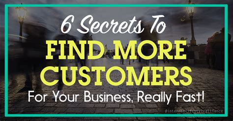 How To Find More Customers For Your Business
