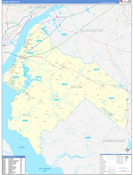 Maps Of Salem County New Jersey