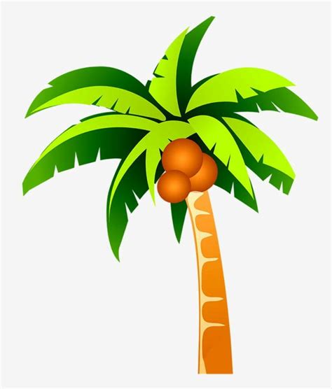Download High Quality Palm Tree Clipart Coconut Transparent Png Images