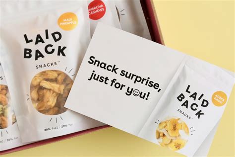 A Year Of Boxes™ Laid Back Snacks Review March 2021 A Year Of Boxes™