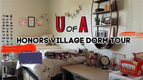 University Of Arizona Honors Village Dorm Tour Youtube