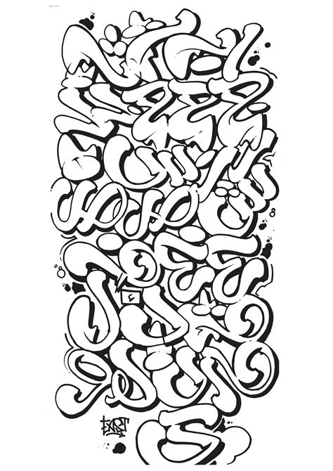 26 Letters Of Style 5 Graffiti Alphabet Bombing Science