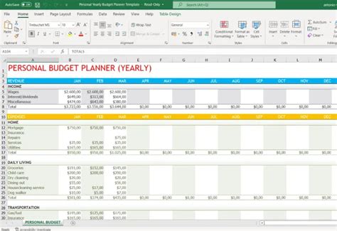 Budgeting Template In Excel Word и Excel помощь в работе с программами
