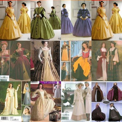 Historical Costumes Patterns Patterns