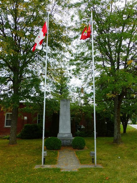 Ontario War Memorials Tamworth