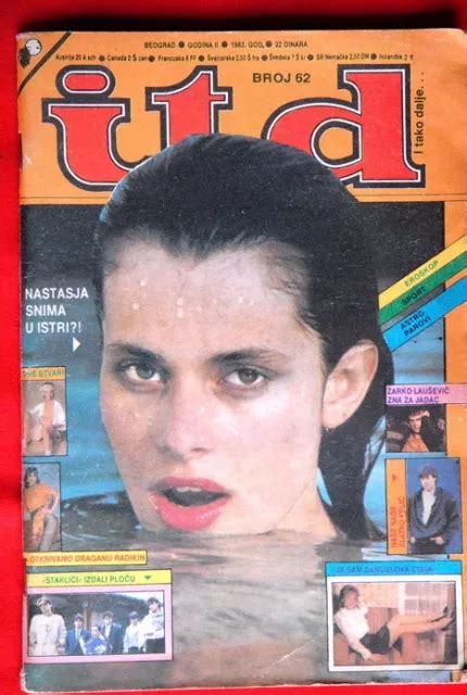 Nastassia Kinski On Cover Very Rare Exyu Magazine Picclick Ca