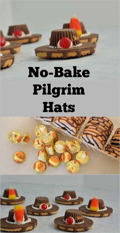 Get easy dessert recipes for that can be made quickly, like cookies, brownies, truffles, simple cakes, and more. No-bake Pilgrim Hat Cookies a simple, yet cute activity for kids and a wonderful decoration for ...