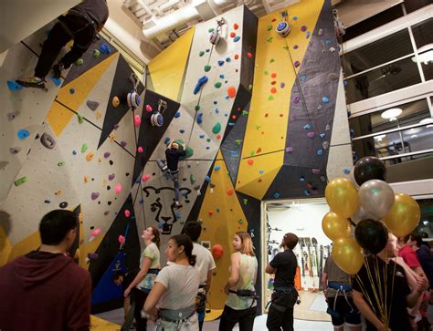 Photo Feature New Climbing Wall Makes Campus Debut Uccs Communique