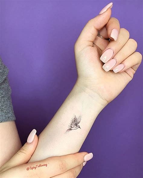 Hummingbird Wrist Tattoos For Women Tiny Wrist Tattoos