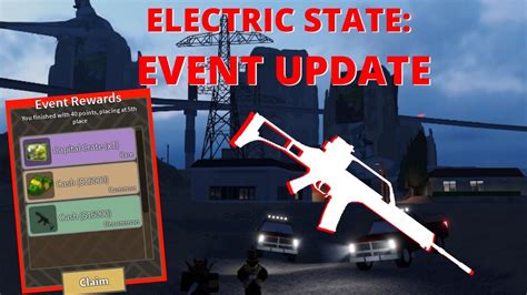 Event Update Leaks Electric State Darkrp Roblox Youtube