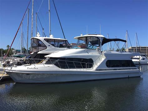 1997 Bluewater Yachts 510 Coastal Cruiser Power Boat For Sale