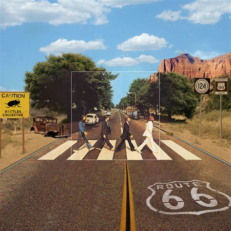 Bigger Picture Famous Album Covers Extended To Reveal Background