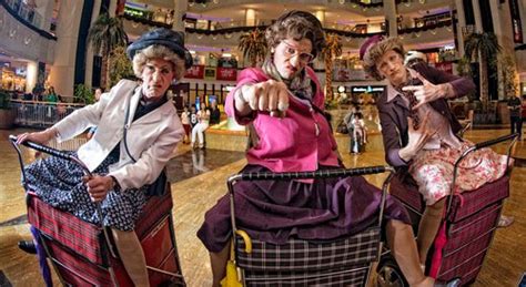 Cool Walkabout Grandmas Grannies On Segways Comedy Granny Act
