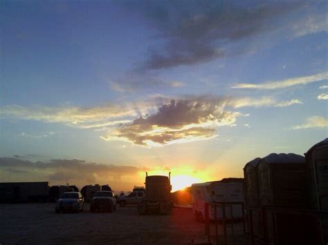 Well Site Sundown In New Mexico New Mexico Outdoor Sundown