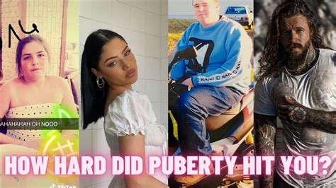 How Hard Did Puberty Hit You Tiktok Compilation How Hard Did Puberty Hit You Tiktok Youtube