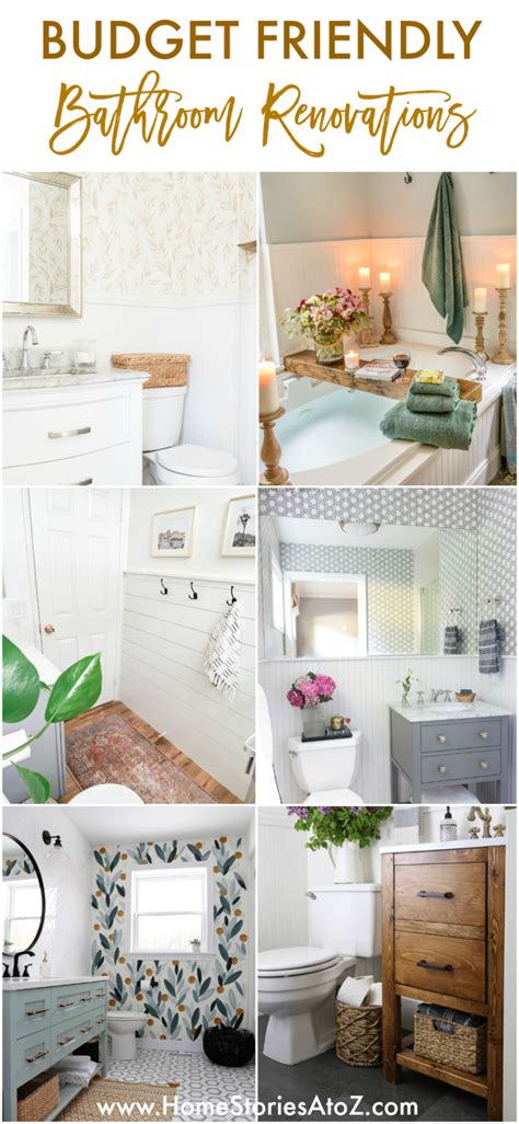 Bathroom Renovation Tips 5 Budget Friendly Bathroom Remodel And Decor Ideas Home Stories A To Z