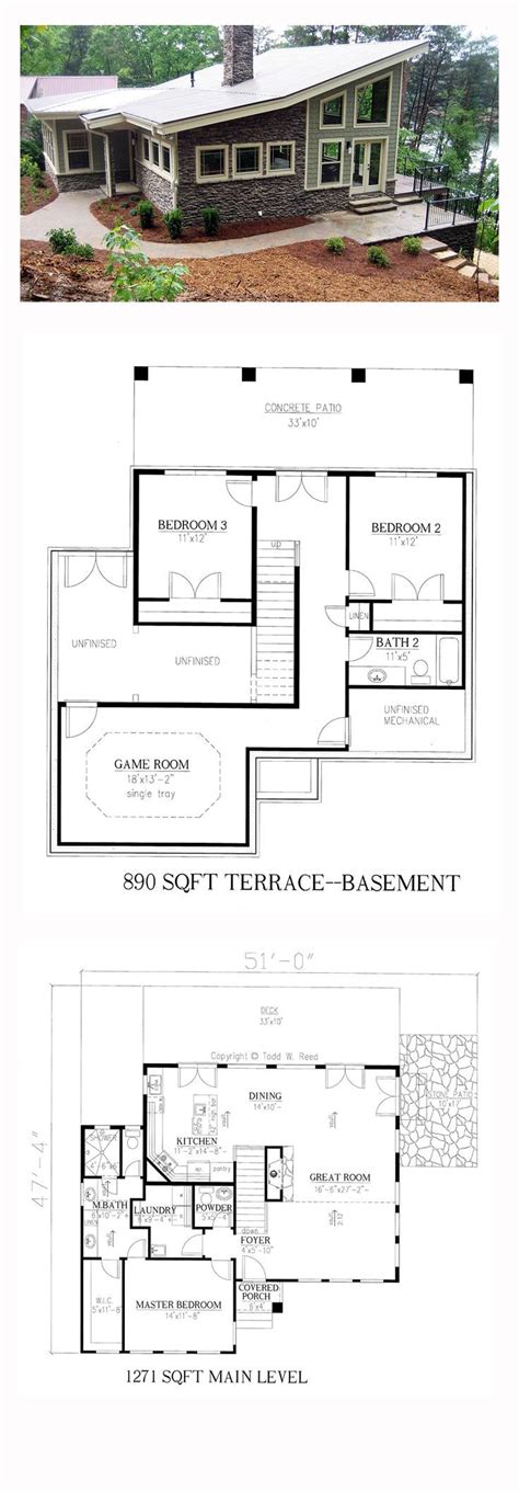 Modern Lake House Floor Plans Soma Modern House Plan Modern Small