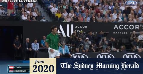 Video Djokovic Swears At Crowd In Epic Blow Up