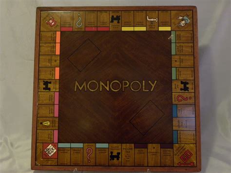 1936 Deluxe Wood Edition Monopoly Wiki Fandom Powered By Wikia