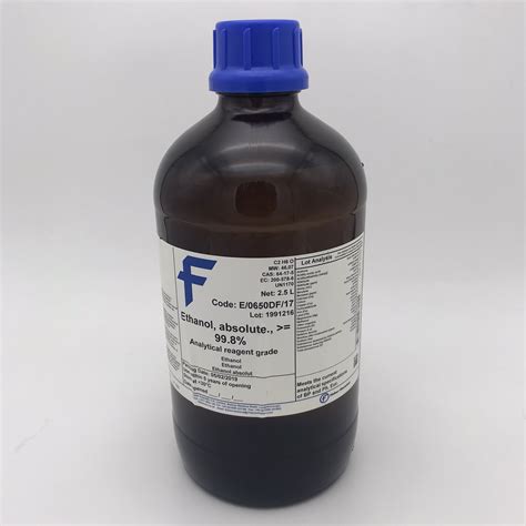 Ethanol Absolute Analytical reagent grade Hóa Chất Thí Nghiệm