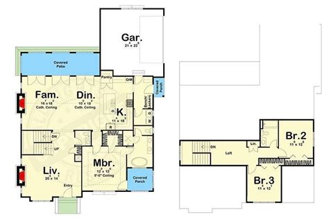 ⭐new Ad House Plan⭐ Charming Modern Cottage House Plan 62870dj With