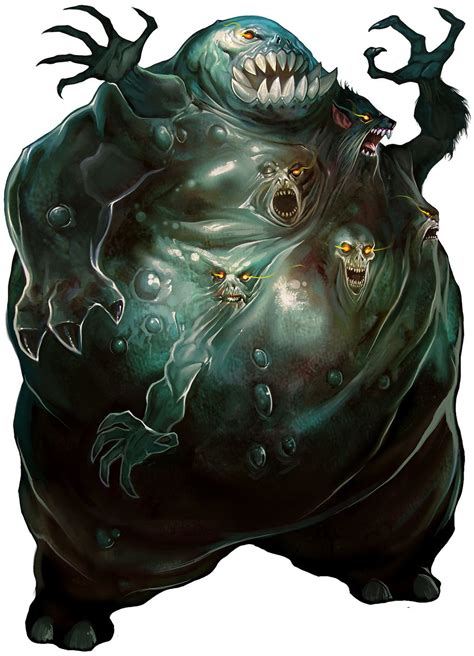 Abomination By Corbella On Deviantart Fantasy Monster Creature
