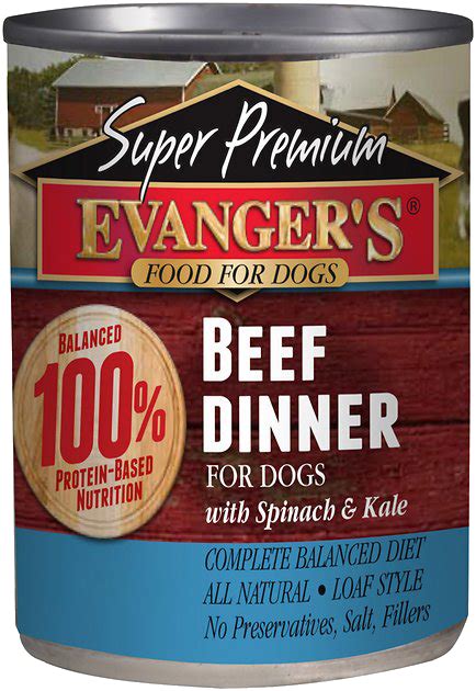 Maybe you would like to learn more about one of these? Evanger's Super Premium Beef Dinner Grain-Free Canned Dog ...