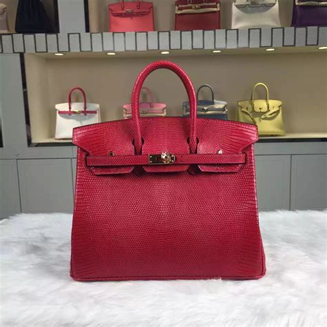 It specializes in leather goods, lifestyle accessories, home furnishings, perfumery, jewellery. Hand Stitching Hermes Ferrari Red Lizard Skin Birkin25 ...