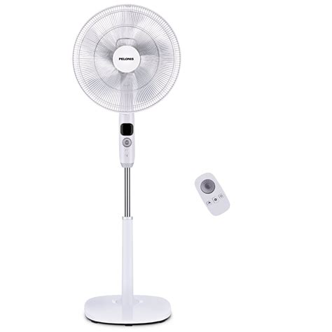 Oscillating Pedestal Fan Turbo Silence Stand Fan 16 Powerful And Quiet