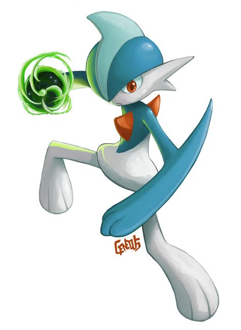 Shiny Gallade By Geneous On Deviantart