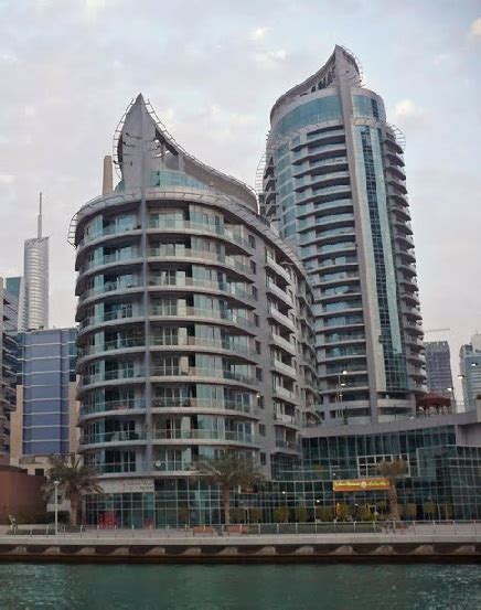 The Waves Commercial And Residential Buildings Dubai Marina Dubai