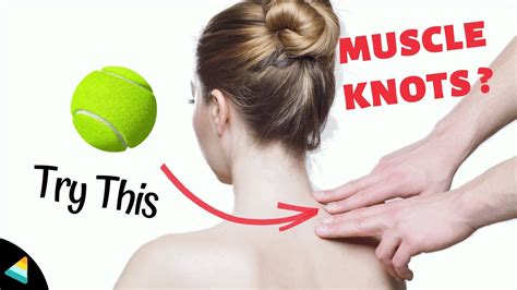 How To Get Rid Of Muscle Knots Quickly Youtube