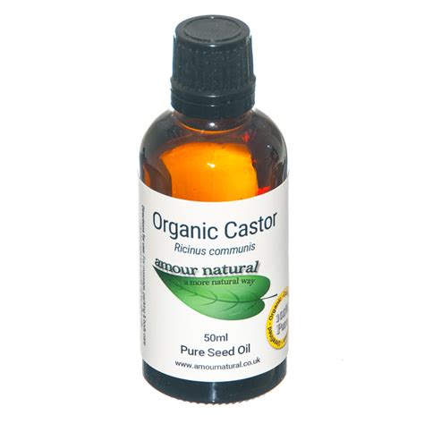 Organic Castor Oil 50ml The Natural Dispensary