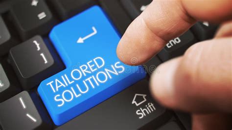 Tailored Solutions Computer Keyboard Concept Stock Photo Image Of