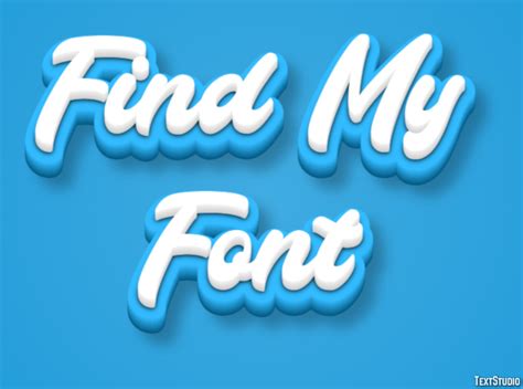 Find My Font Text Effect And Logo Design Font