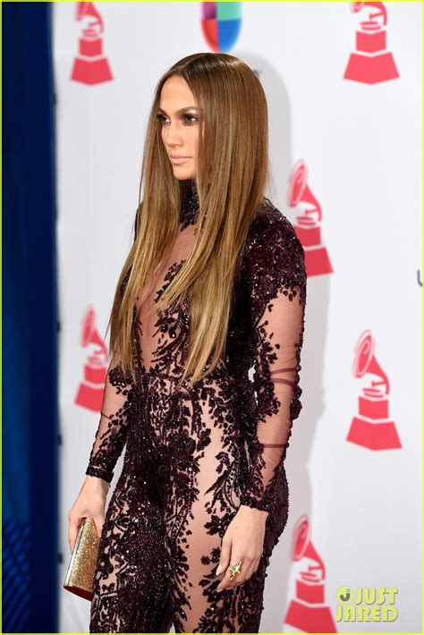 jennifer lopez wows in sexy sheer jumpsuit at latin grammys photo 3811071 becky g emeraude