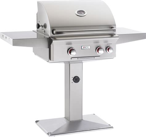 American Outdoor Grill 24npt 24 Inch Post Mount Gas Grill With 2 16000