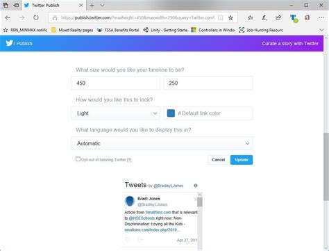 Embedding Tweets And Twitter Timelines On Your Web Pages Html Goodies