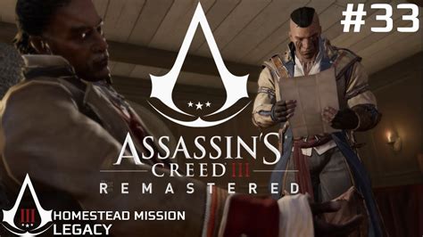 Assassin S Creed III Remastered Homestead Mission LEGACY 100