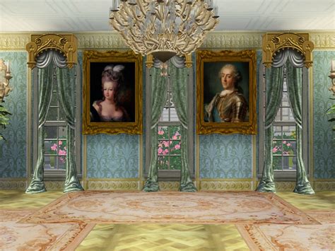 My Sims 3 Blog Small 18th Century Rococo Portraits Set 1 And 2 By The