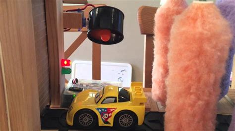 Automatic Play Car Wash Scale Model Youtube