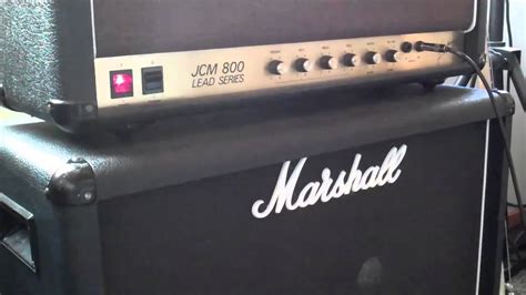 Marshall Jcm 800 2204 With 6550s Youtube