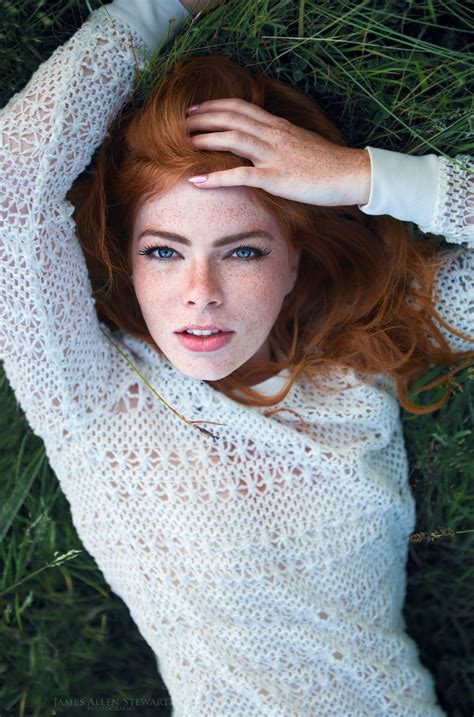 Earthmoved Red Haired Beauty Beautiful Freckles Red Hair Woman