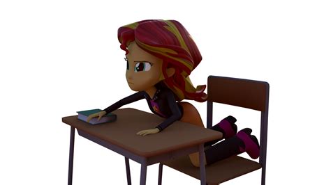 883737 Safe Artist3d Thread Artistcreatorofpony Sunset Shimmer